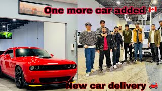 Harsh bought his first new car 🇨🇦!! Grand celebration 🎉 after delivery 🇨🇦