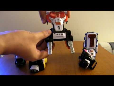 Special Police Dekaranger - Dekarobo (Power Rangers SPD - Delta Squad Megazord)