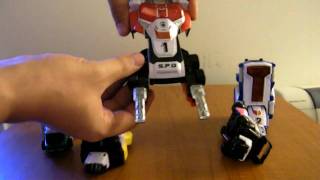 Special Police Dekaranger - Dekarobo (Power Rangers SPD - Delta Squad Megazord)