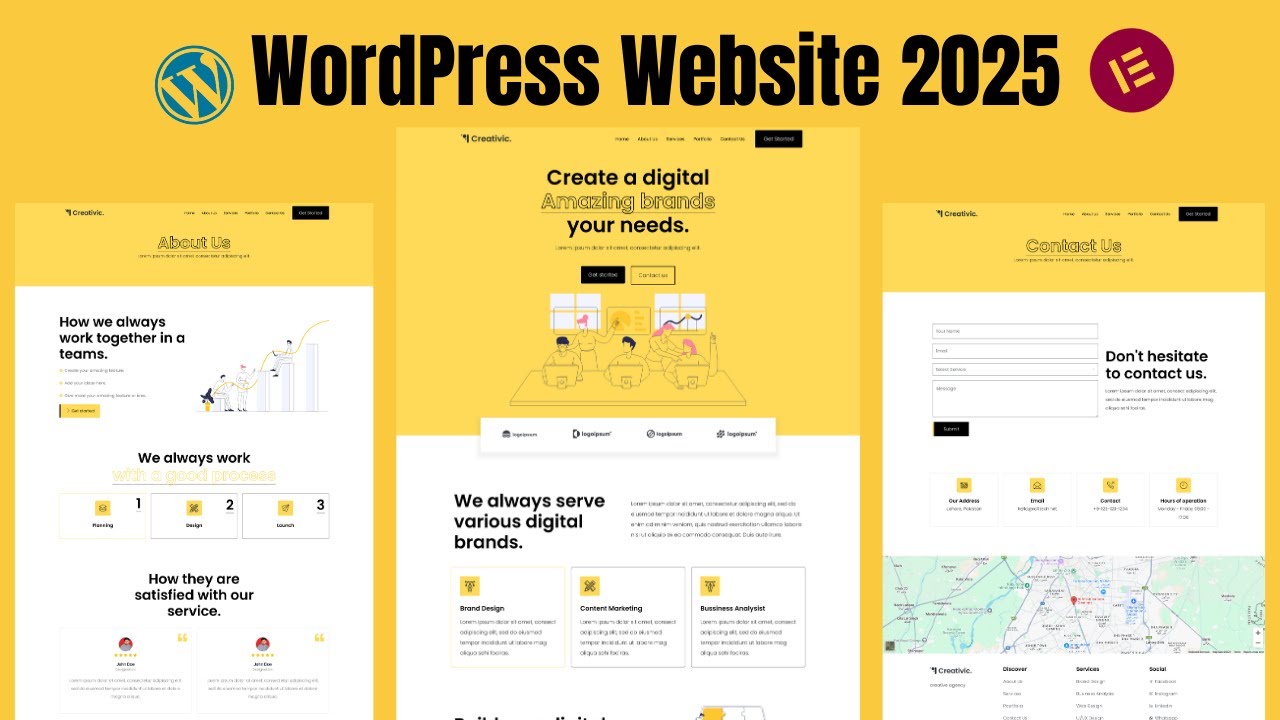 How To Build A Website With WordPress And Elementor For Free 2025 ...