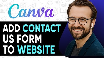 How To Add Contact Us Form To Canva Website  -  2025 | For Beginners