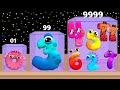 Number Run Merge 3D Level Up Math Evolution Number 