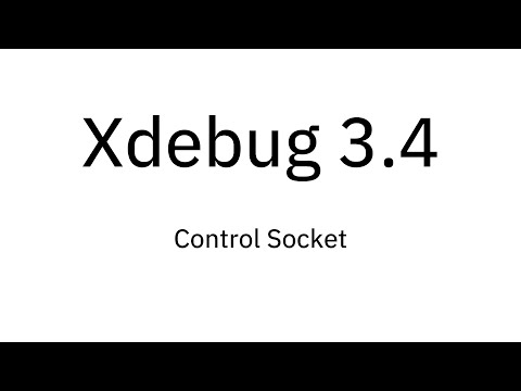 Xdebug 3.4: Control Socket