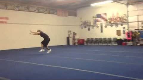 Punch front roll roundoff handspring tuck