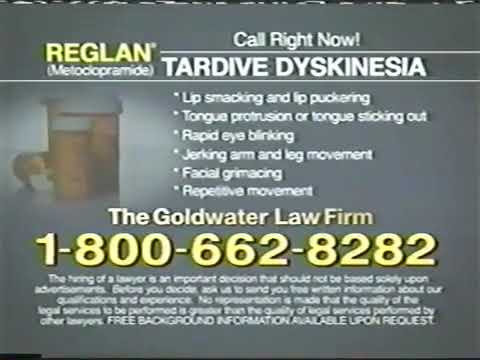Goldwater Law Firm - Reglan have been linked to Tardive Dyskinesia! (2010)