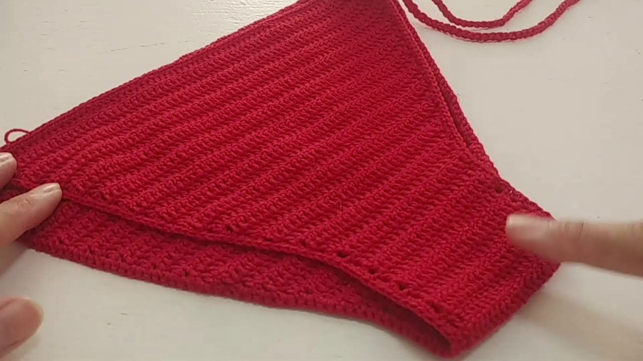Biquini Fácil de Crochê - Tamanho G - Nó Chic Crochê - Kátia