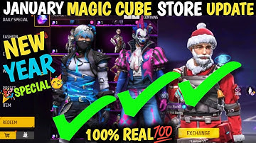 1 January Magic Cube Store Update 2026| New Year mein kya ayega Magic Cube Store Update kab hoga ff