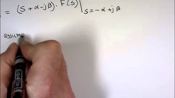 Inverse Laplace of Complex-Conjugate Poles