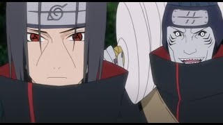 Itachi Uchiha vs Kisame Hoshigaki | Naruto | - [English Dub]