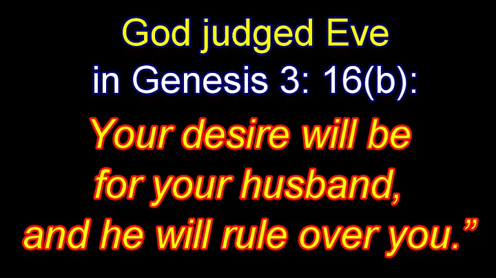 Don't blame your wife!