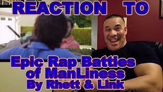 EPIC RAP BATTLE of MANLINESS Reaction