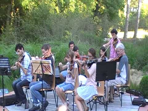 irlandaise chanson O Connors Titanic - 2 concert stagiaires 2ème rencontre violon passion