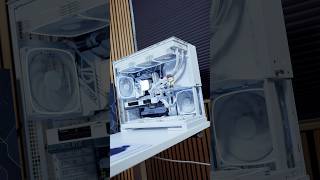 This Model 5 PC Build is so beautiful 😍 #model5 #geometricfuture #whitepc #pcmasterrace #pcbuild