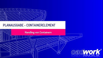 02 cadwork 3d Container Handling