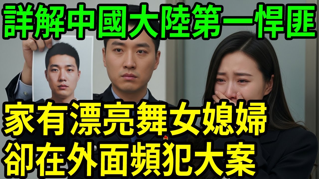 詳解公安部A級通緝犯/中國大陸第一悍匪！#呂鵬大案紀實#呂鵬講大案#大案紀實