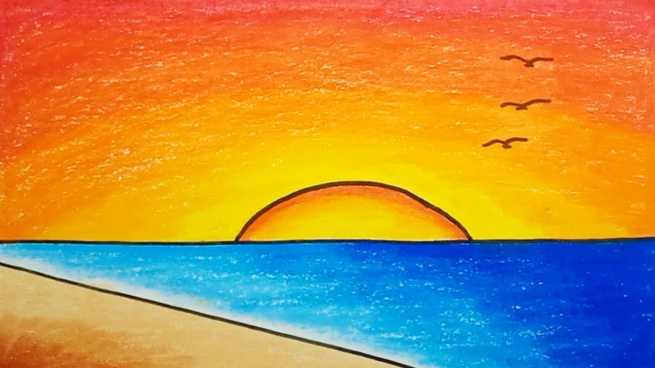 Sunset Wall Art by Aria Wall Art on Dribbble