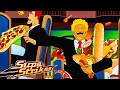 Bataille de nourriture  supa strikas en franais  dessins anims de foot pour enfants  anime