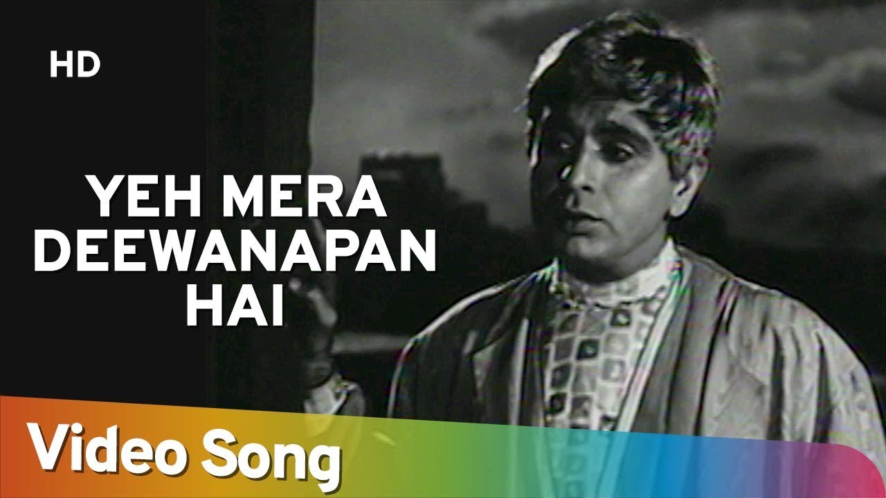 Yeh Mera Deewanapan Hai HD  Yahudi Songs  Dilip Kumar  Meena Kumari  Mukesh   Filmigaane