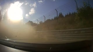 Nurburgring - Nearly crash 360 - When you try to catch a Civic B18 with no semislicks