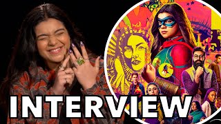 MS. MARVEL Interview | Iman Vellani Reveals Which Members of THE AVENGERS Are In Her Phone!