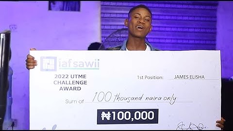 WINNER | 1ST POSITION | 2022 UTME CHALLENGE | EXAM GUIDE | LEARNING HUB | ZIGMATECH CONSULT LIMITED