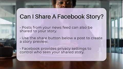 Can I Share A Facebook Story? - Everyday-Networking