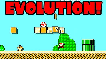 Super Mario Maker 2 🔧 Evolution of 1-1 🔧 SpongeBob