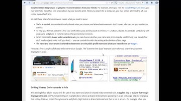 How to Opt Out of Google Shared Endorsement Policy