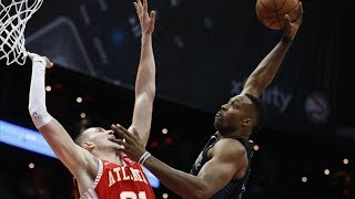 Dwight Howard Dunks On Muscala Kemba Walker 38 Points 2017-18 Season