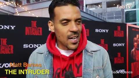 Matt Barnes  at "THE INTRUDER"  premiere