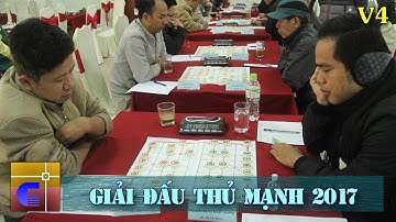Vòng 4: Bùi Quốc Khánh vs Nguyễn Minh Nhật Quang - Giải đấu thủ mạnh 2017
