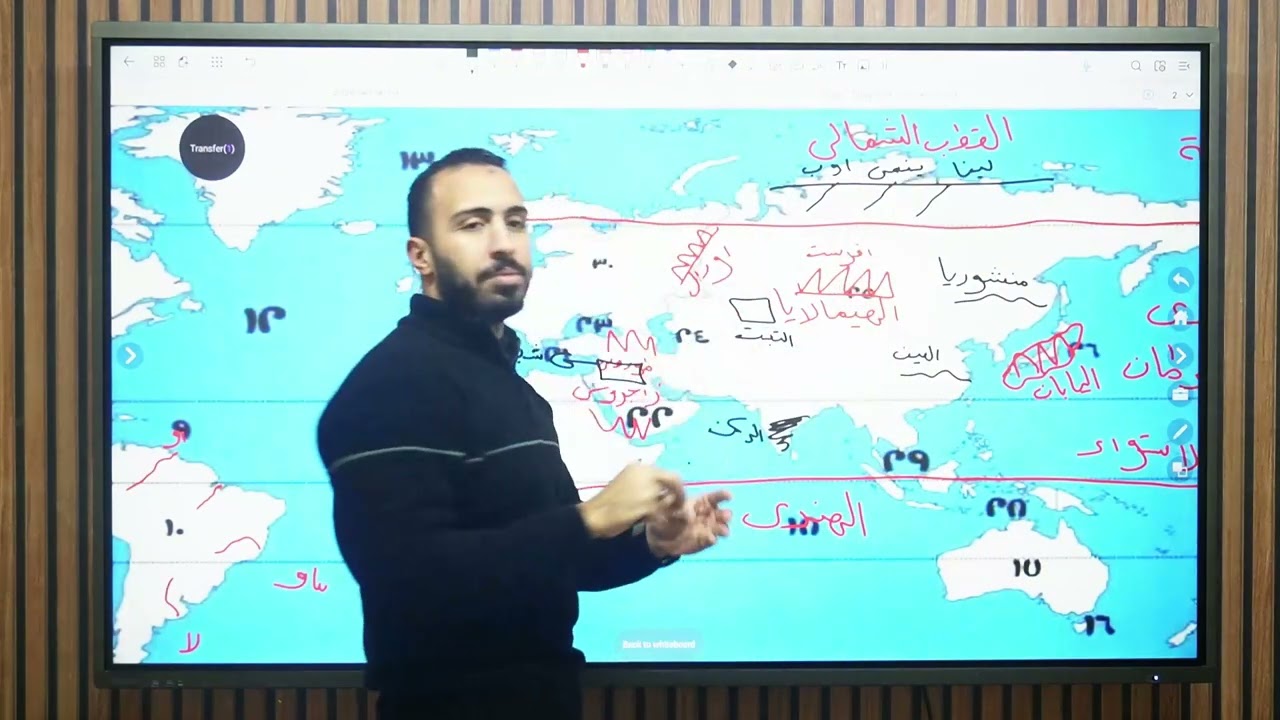 مراجعة الجغرافيا للصف الثالث الاعدادي