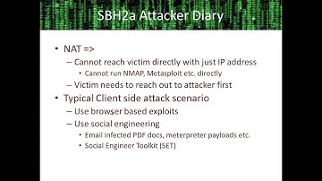 Scenario Based Hacking Part 2 No Patches No AV Behind NAT
