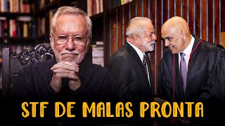 O BICH0 PEG0U EM BRASILIA MINISTRO DO STF DE MALAS PRONTA PARA FUGIR