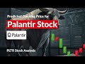 Predicted opening price for pltr stock of tuesday april 30 2024