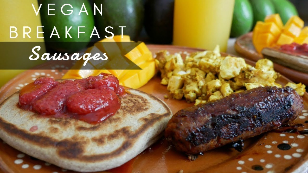 Vegan Breakfast Sausages Oil-Free, Soy-Free, Gluten-Free Options  By Artistic Vegan