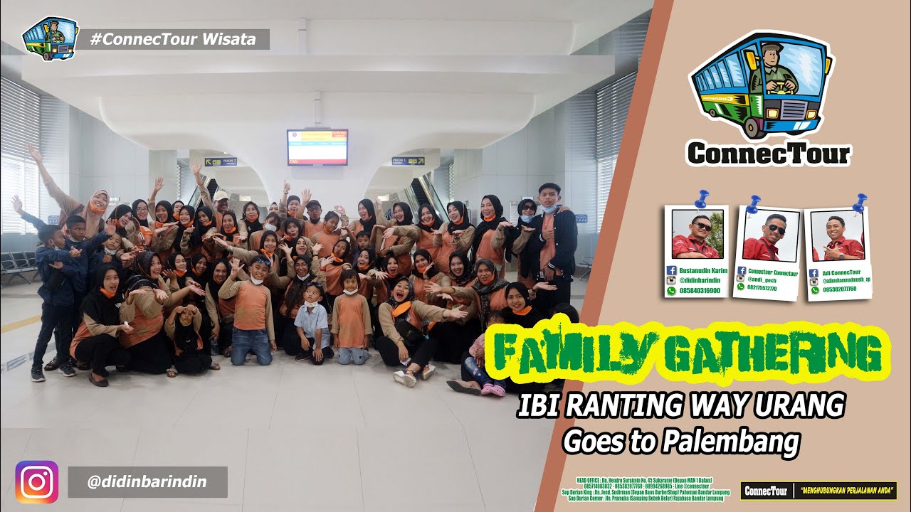 IBI Ranting Way Urang Goes To Palembang with #ConnecTourWisata - YouTube