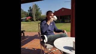 Getting ready for my meeting with the Central Bank of Uruguay. Montevideo, Uruguay. 2021.