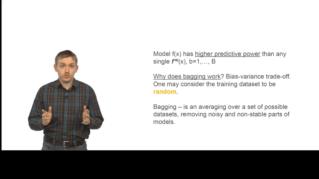 Bootstrap & Bagging Big Data Applications Machine Learning at Scale YouTube