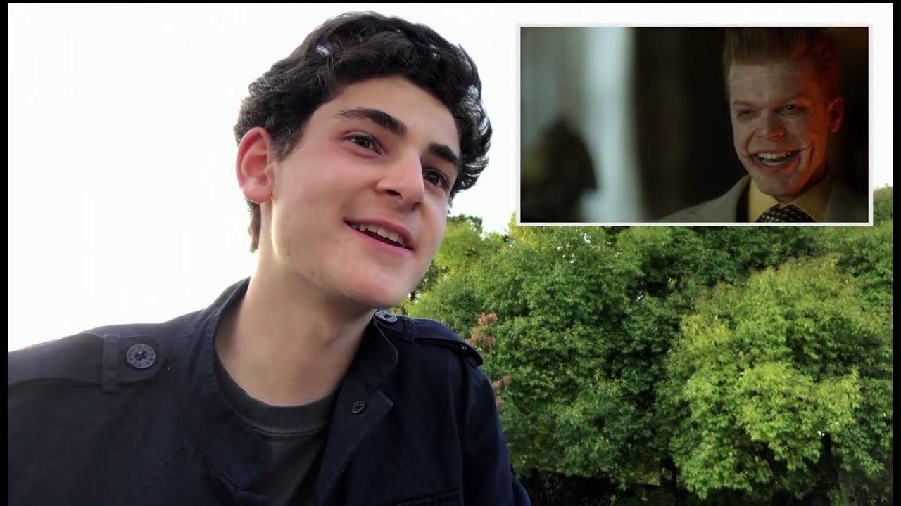 David Mazouz Responds To The Jerome Trailer Season 4 GOTHAM - YouTube.