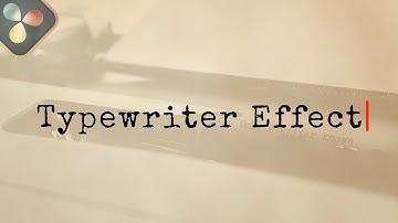 Create Typewriter Effect and Blinking Cursor in DaVinci Resolve|FREE Template|Fusion Tutorial