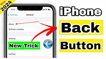 iPhone back button | iPhone me back button kaise lagaye | iPhone back button settings