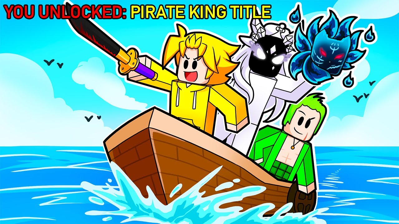 How I got Pirate King title in blox fruits! #bloxfruits #roblox