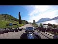 Riding Valsassina valley - Lake Como, Italy - road SP 62 Lecco