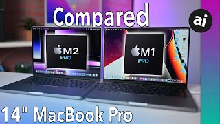 M1 Pro VS M2 Pro 14” MacBook Pro Compared! SSD Speeds?!! 🤦‍♂️