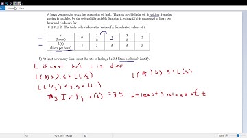 Integrals, derivatives, and values with Data Tables