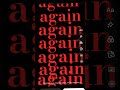 .... again AGAIN AGAIN