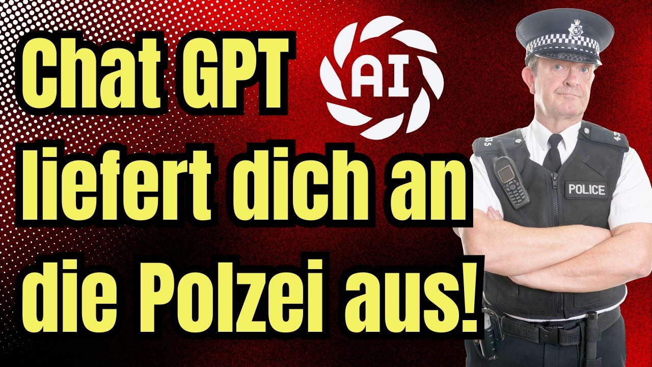 KI als Polizei-Werkzeug – ChatGPT wird zur Beweismaschine