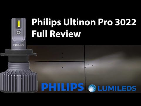 Philips Ultinon PRO 3022 LED H7 TEST REVIEW – Valeo Hella Reflector Projector
