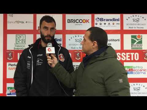 Gs Tv - Andrea Ciolli intervistato dopo Us Grosseto-Albalonga 2 a 3